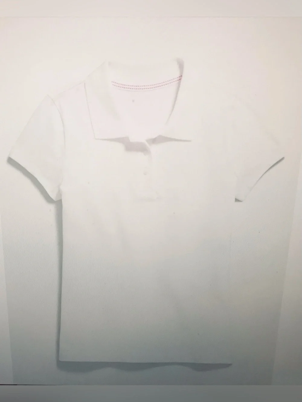 Bundle Old Navy White Polo Uniform Shirts girls Size 6